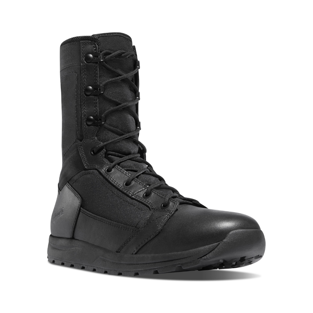 Danner Tachyon 8" Polishable Black Hot Tactical Boots