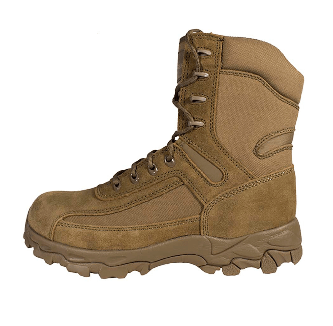 MCRAE 8" Terassault Freedom Articulated Coyote Leather Boots - CombatFootwear.com