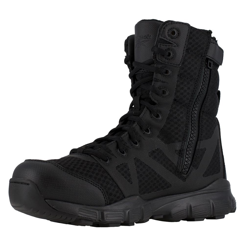 REEBOK DAUNTLESS ULTRA - LIGHT 8" Side - Zip Tactical Boots RB8720 - CombatFootwear.com