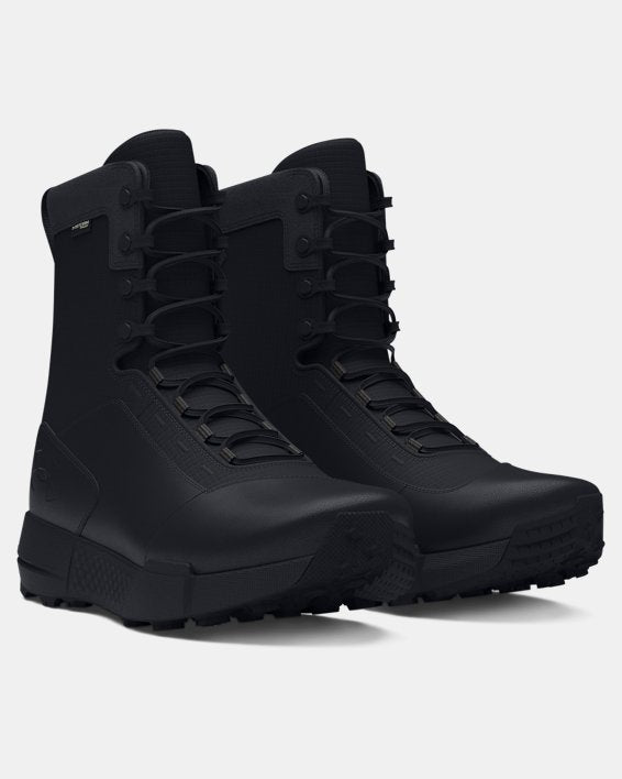 Under Armour UA 8" Loadout Waterproof Tactical Boots - CombatFootwear.com