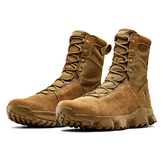 Under Armour Tac Loadout Coyote Leather Military Boots