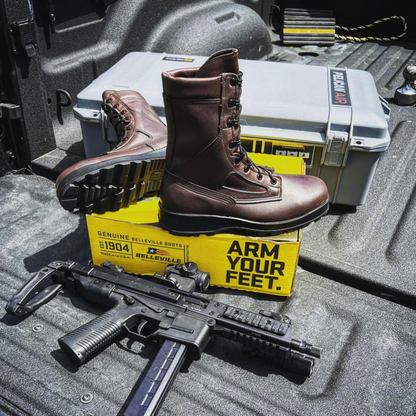 BELLEVILLE 339 ST / 8" US Navy Aviator Steel Toe Flight Boots