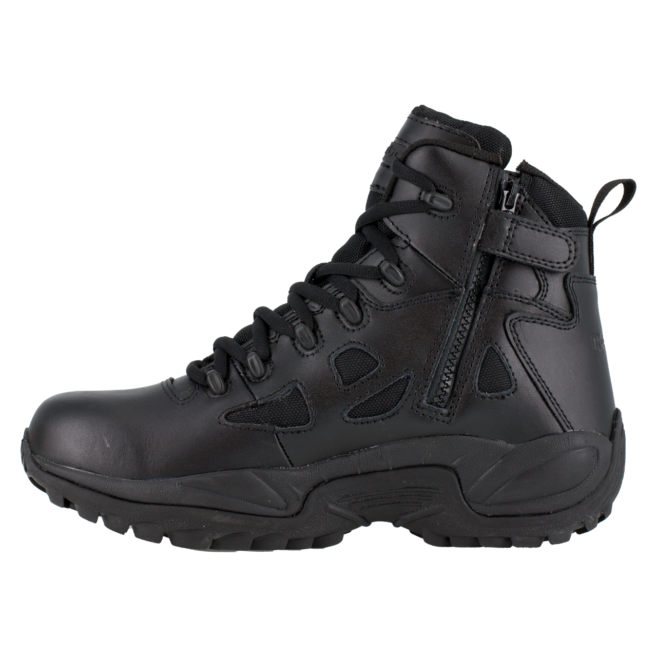 Reebok Rapid Response 6" Stealth Boots with Side Zipper - RB8678