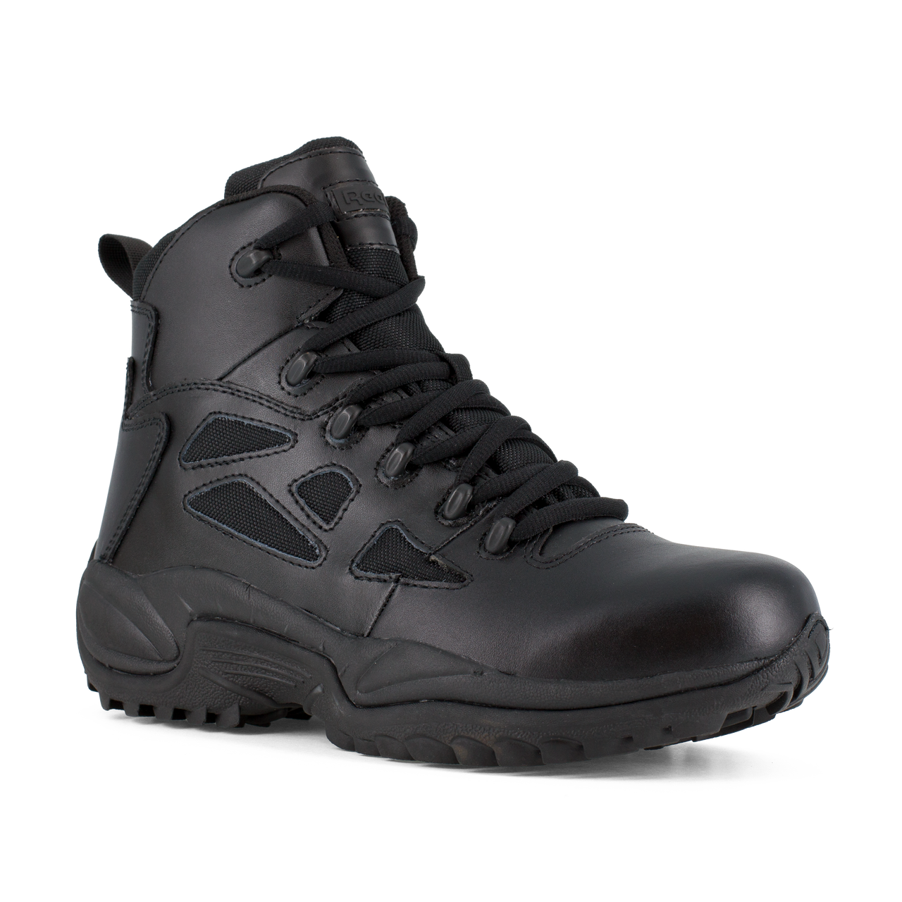 Reebok Rapid Response 6" Stealth Boots with Side Zipper - RB8678