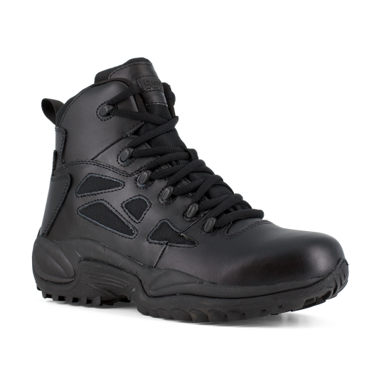 Reebok Rapid Response 6" Stealth Boots with Side Zipper - RB8678