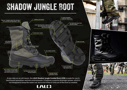 LALO SHADOW JCB 9" Boots Jungle - 1ML063 - CombatFootwear.com