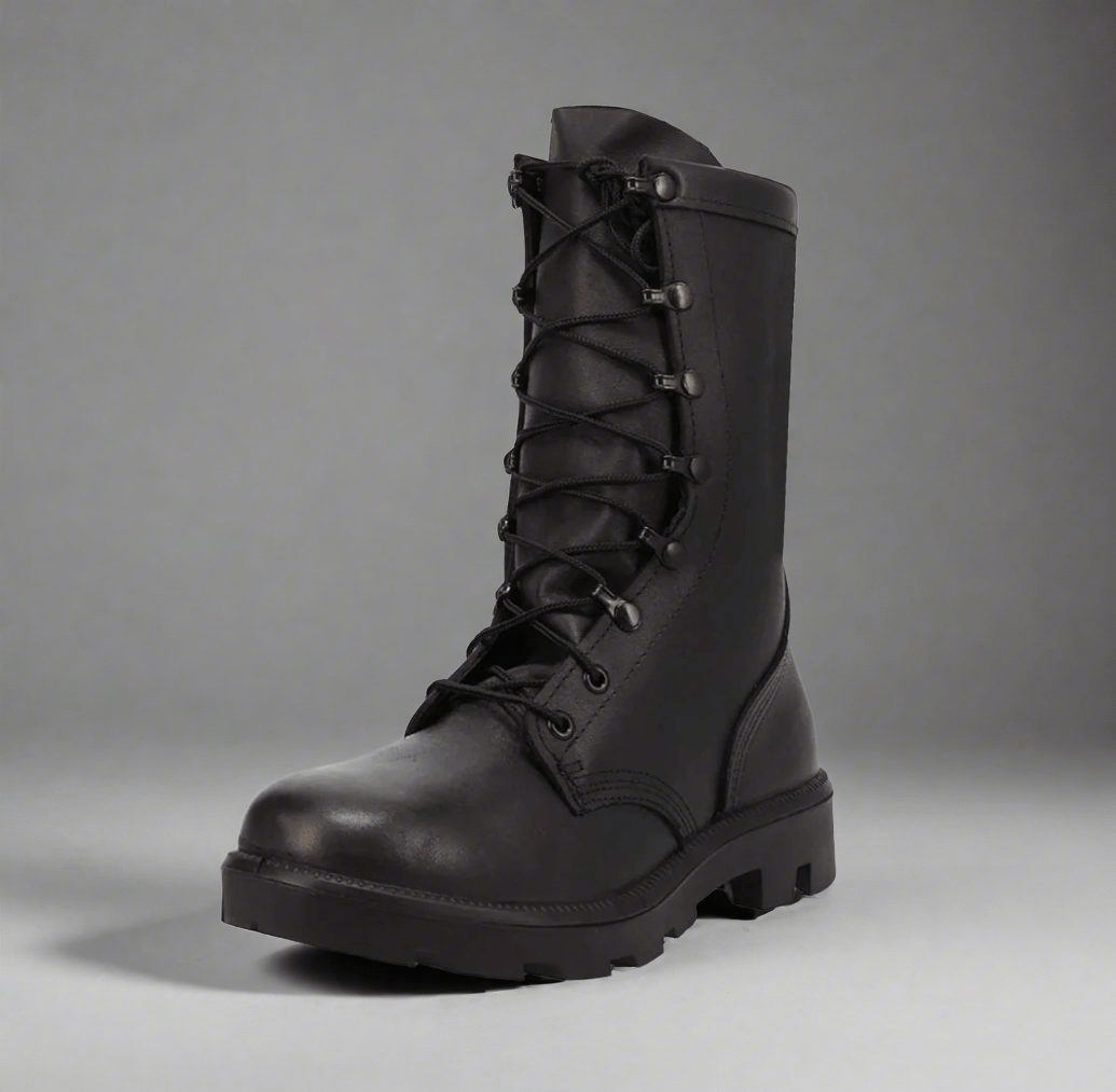 MCRAE 10" Gen 2 All - Leather Combat Vibram Panama Boots - 6289 - CombatFootwear.com