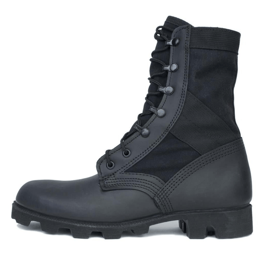 MCRAE Hot Weather Panama Outsole Black Jungle Boots 9189 - CombatFootwear.com