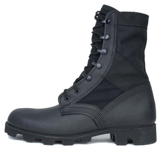 MCRAE Hot Weather Panama Outsole Black Jungle Boots 9189 - CombatFootwear.com