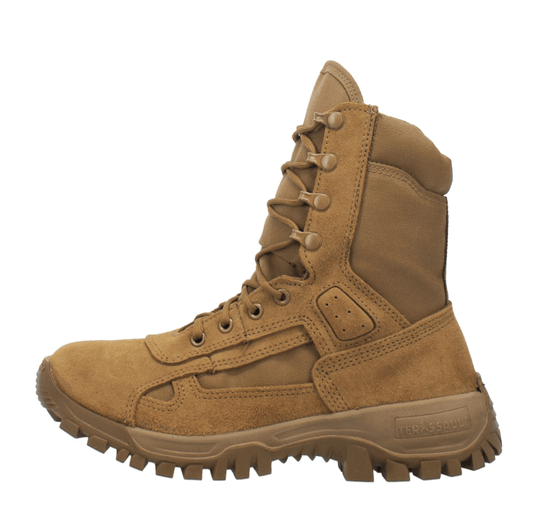 MCRAE Terassault T1 Hot Weather Leather Combat Boots - CombatFootwear.com