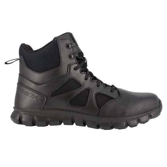 Reebok Sublite Cushion 6" Tactical Boots with Side Zipper - RB8605
