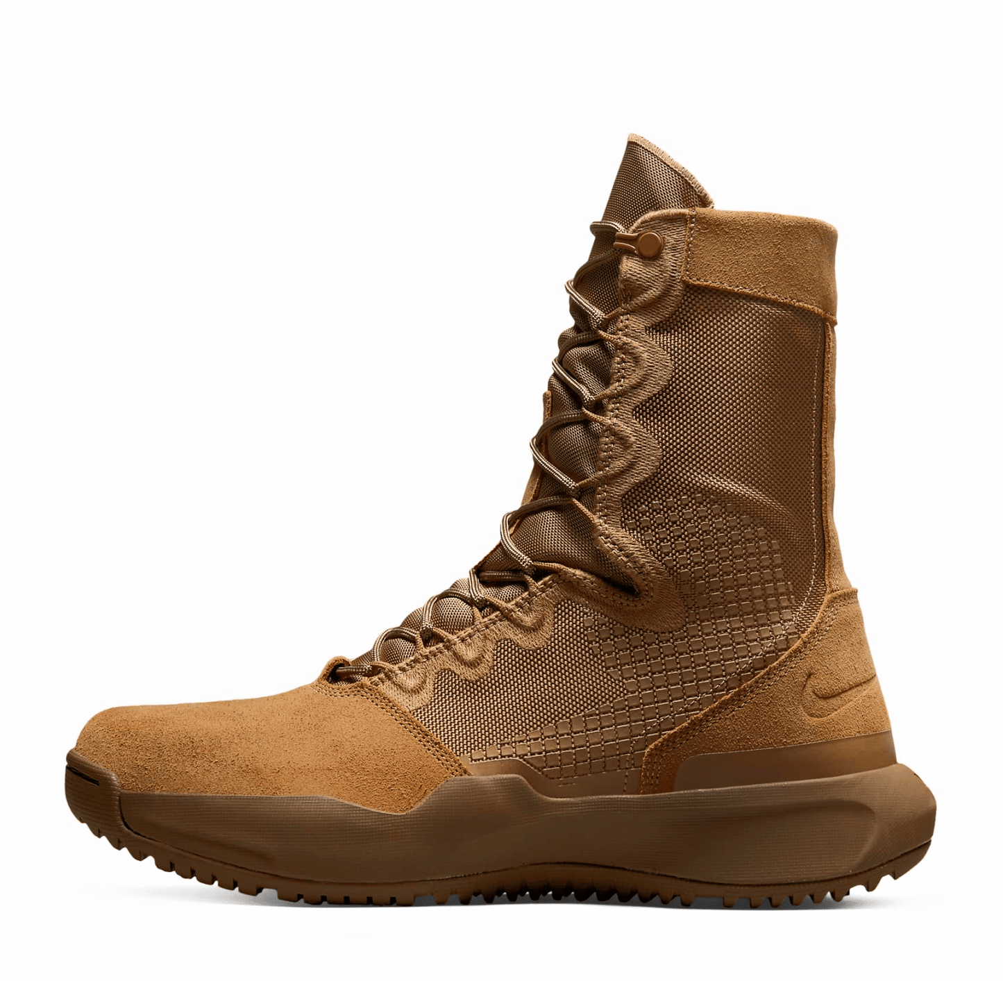 Nike SFB B1 Coyote Brown Leather Military Boots - CombatFootwear.com