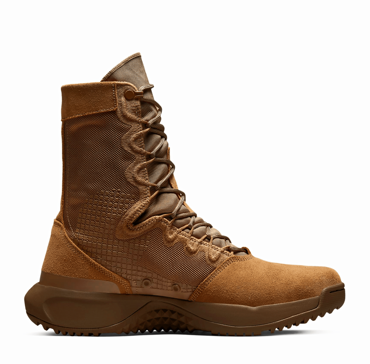 Nike SFB B1 Coyote Brown Leather Military Boots - CombatFootwear.com