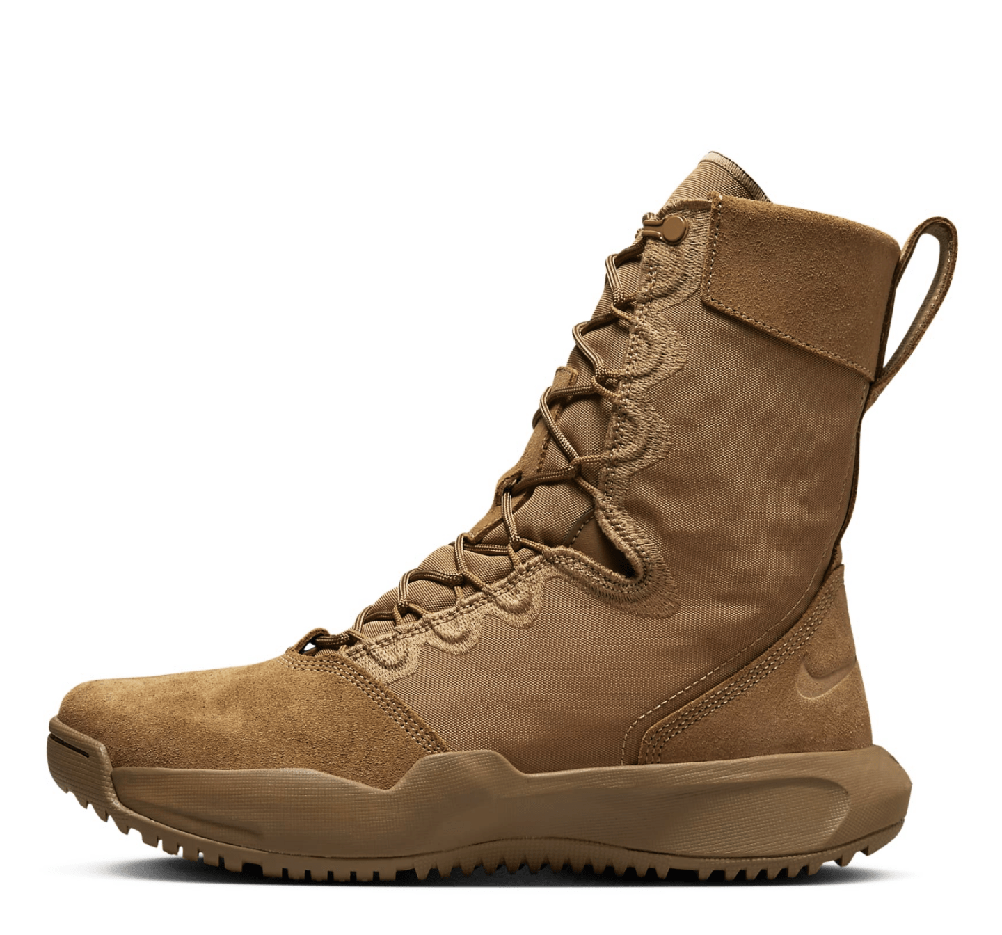 Nike SFB B2 Coyote Brown Leather Military Boots - CombatFootwear.com