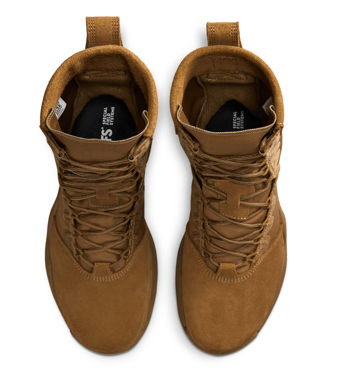 Nike SFB B2 Coyote Brown Leather Military Boots - CombatFootwear.com