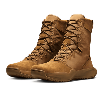 Nike SFB B2 Coyote Brown Leather Military Boots - CombatFootwear.com