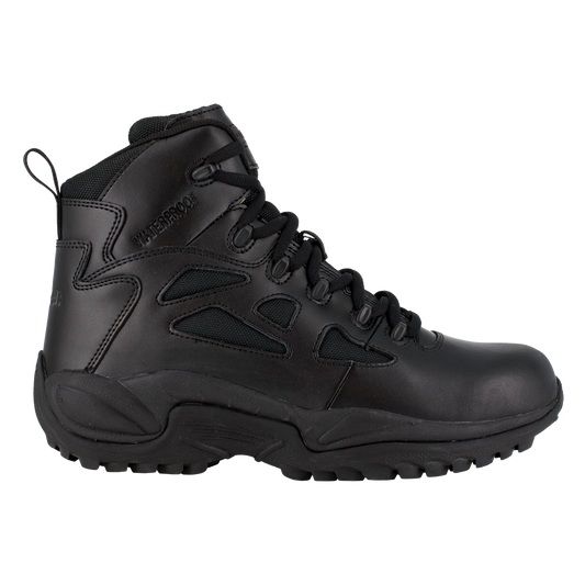 Reebok Rapid Response 6" Stealth Waterproof Boots with Side Zipper - RB8688
