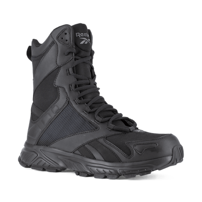 REEBOK HYPERIUM 8" TRAIL RUNNING BLACK TACTICAL BOOTS RB6655 - CombatFootwear.com