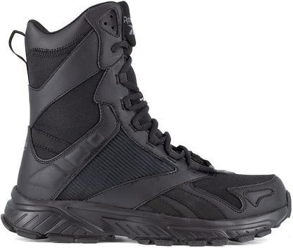 REEBOK HYPERIUM 8" TRAIL RUNNING BLACK TACTICAL BOOTS RB6655 - CombatFootwear.com