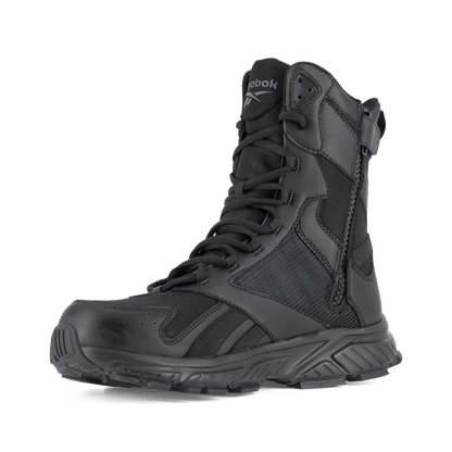 REEBOK HYPERIUM 8" TRAIL RUNNING BLACK TACTICAL BOOTS RB6655 - CombatFootwear.com