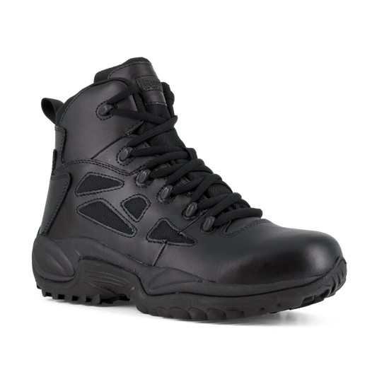 Reebok Rapid Response 6" Stealth Boots with Side Zipper - RB8678 - CombatFootwear.com