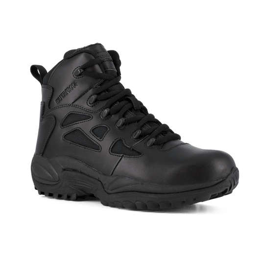 Reebok Rapid Response 6" Stealth Waterproof Boots with Side Zipper - RB8688 - CombatFootwear.com