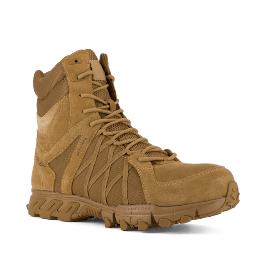 Reebok Trailgrip 8" Tactical Boots with Side Zipper - RB3460 - CombatFootwear.com