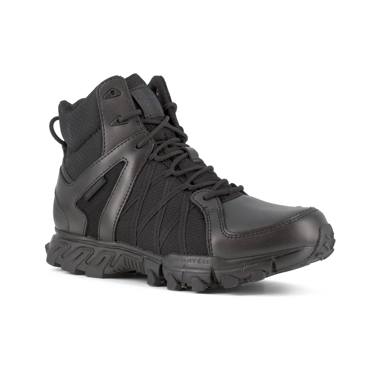 Reebok Trailgrip 6" Tactical Waterproof Boots with Side Zipper - RB3450