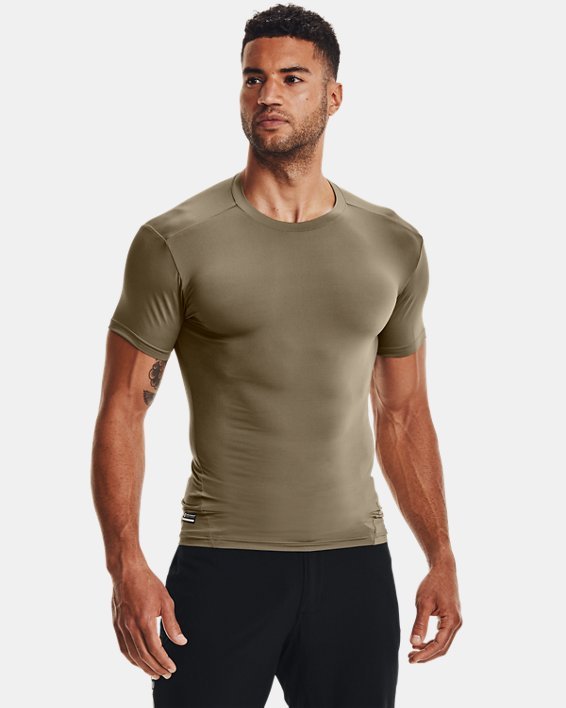 Under Armour Men's Tactical HeatGear Compression T-Shirt - CombatFootwear.com