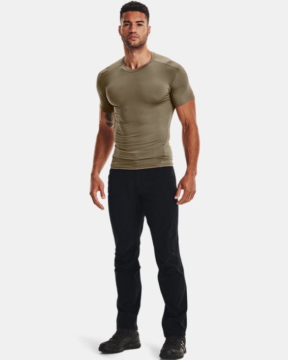 Under Armour Men's Tactical HeatGear Compression T-Shirt - CombatFootwear.com