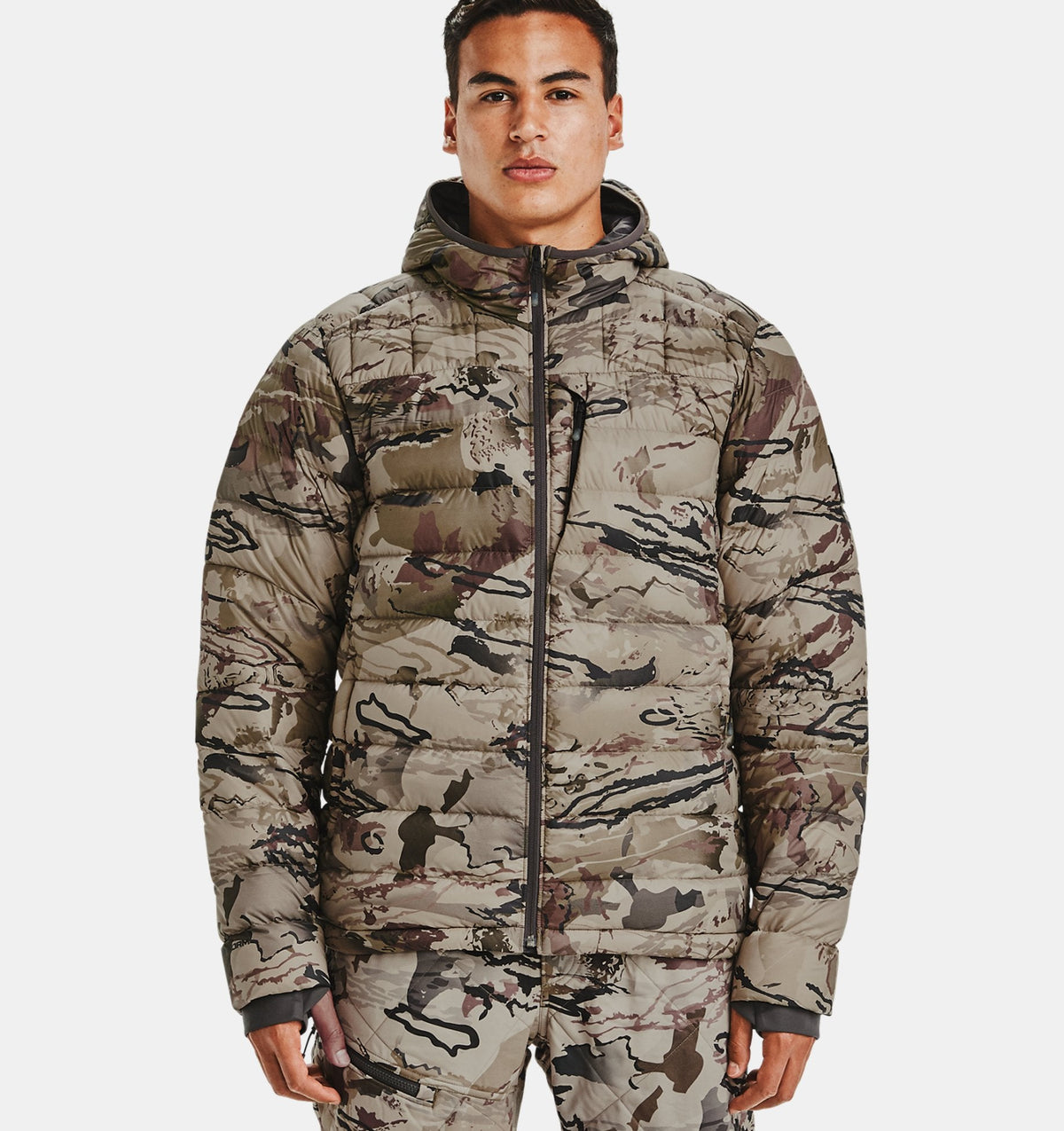 Under Armour Storm Ridge Reaper Down Hooded Jacket | 1355327 ...