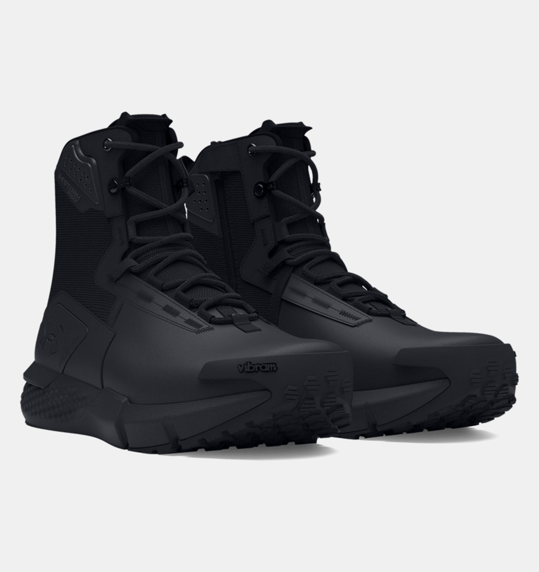 Under Armour Valsetz Waterproof Zip Tactical Boots - 3027679 - 001 - CombatFootwear.com