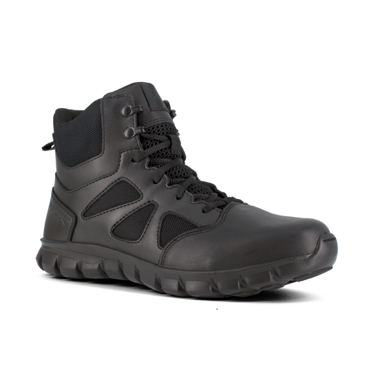 Reebok Sublite Cushion 6" Tactical Boots with Side Zipper - RB8605