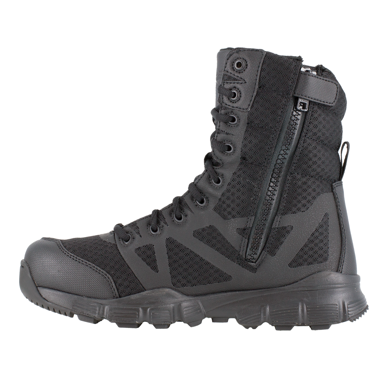 Reebok Dauntless Ultra-Light 8" Tactical Boots with Side Zipper- RB8720