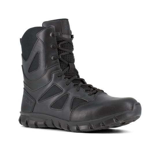 Reebok Sublite Cushion 8" Tactical Boots with Side Zipper - RB8805