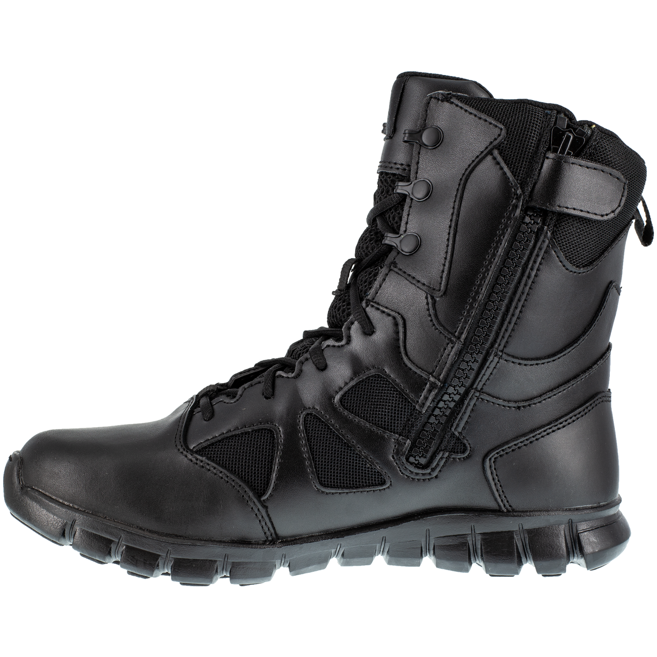 Reebok Sublite Cushion 8" Tactical Waterproof Boots with Side Zipper - RB806