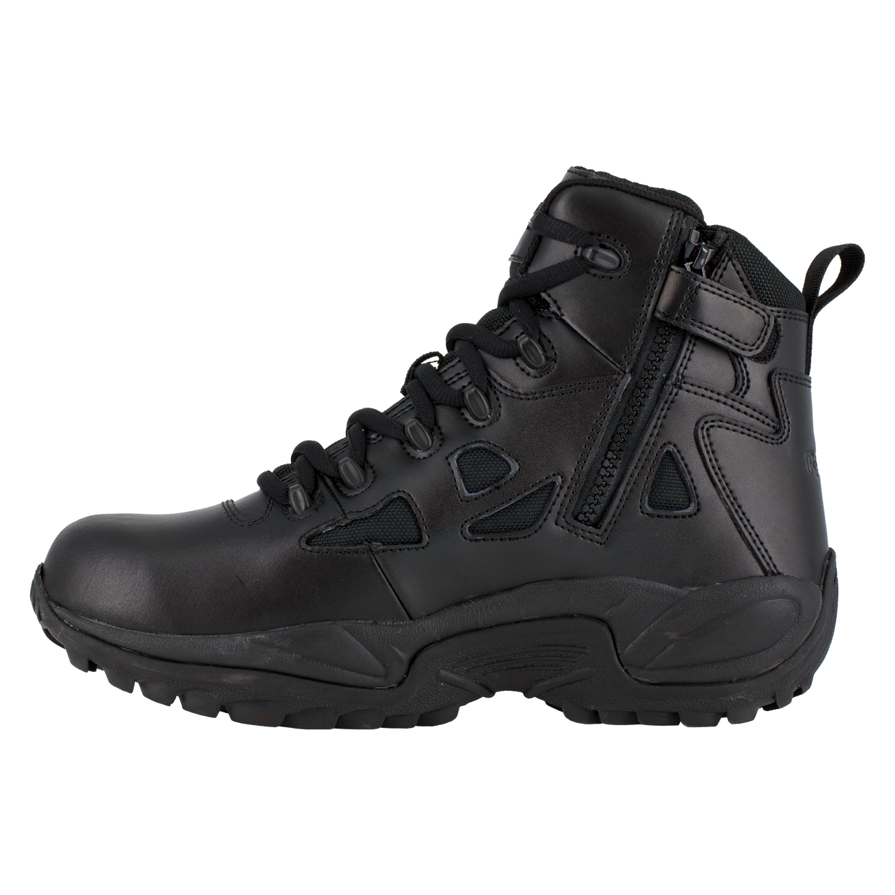 Reebok Rapid Response 6" Stealth Waterproof Boots with Side Zipper - RB8688