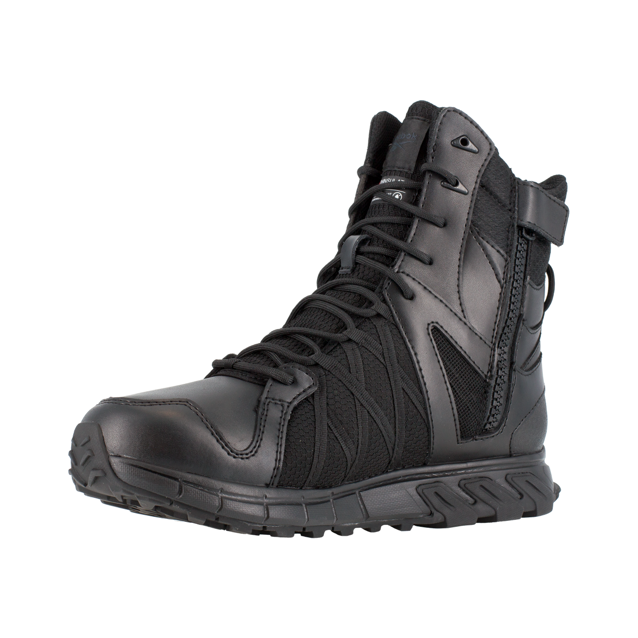 Reebok Trailgrip 8" Tactical Waterproof Insulated Boots with Side Zipper - RB3455