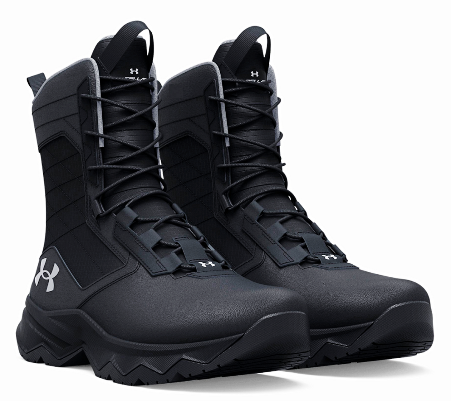 Under Armour Stellar G2 Wide (2E) 8" Black Tactical Boots