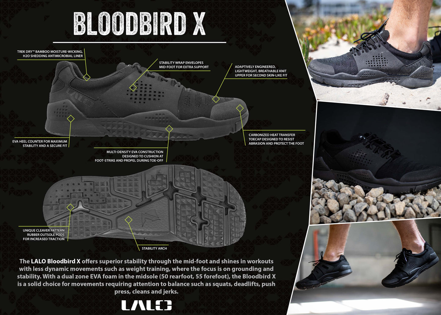 LALO BLOODBIRD X Black - 1BU204