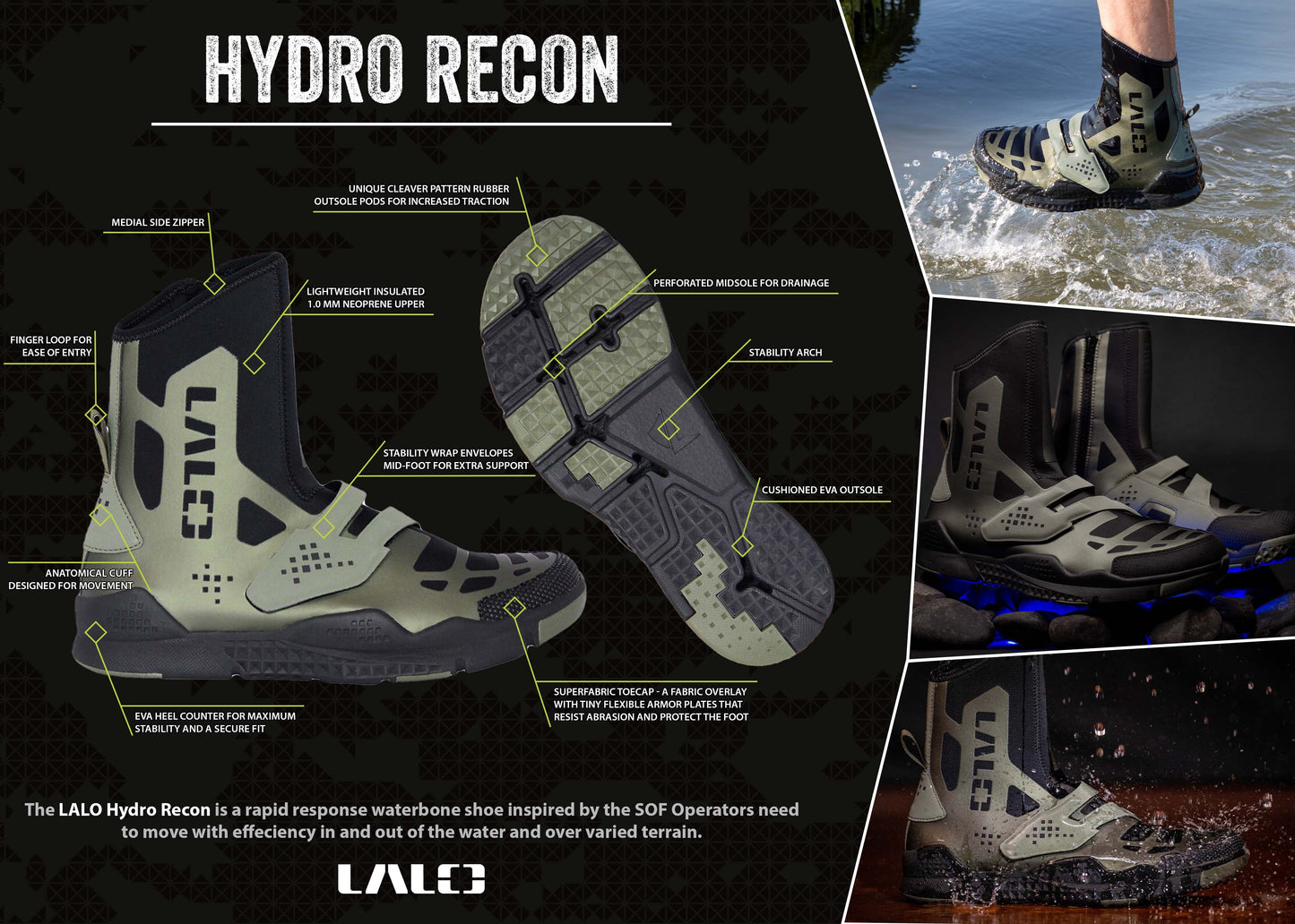 LALO HYDRO RECON Jungle - 1BU006