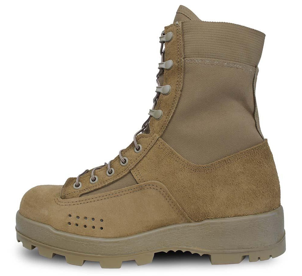 MCRAE JBII Army Hot Weather Coyote Leather Jungle Boots